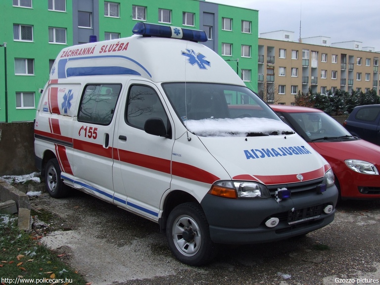 Toyota Hiace, fotó: Gzozzo pictures
Keywords: mentő mentőautó szlovák Szlovákia ambulance Slovakia slovakian
