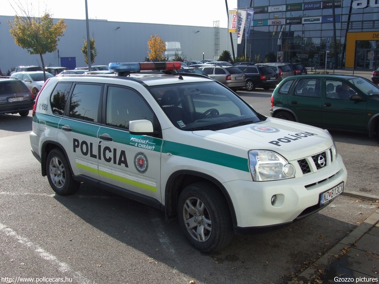 Nissan X-Trail, fotó: Gzozzo pictures
Keywords: rendőrautó rendőr rendőrség szlovák Szlovákia NZ-813CX police policecar Slovakia slovakian