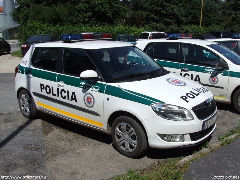 Skoda Fabia II,  fotó: Gzozzo pictures
Keywords: rendőrautó rendőr rendőrség szlovák Szlovákia SL-117AT police policecar Slovakia slovakian