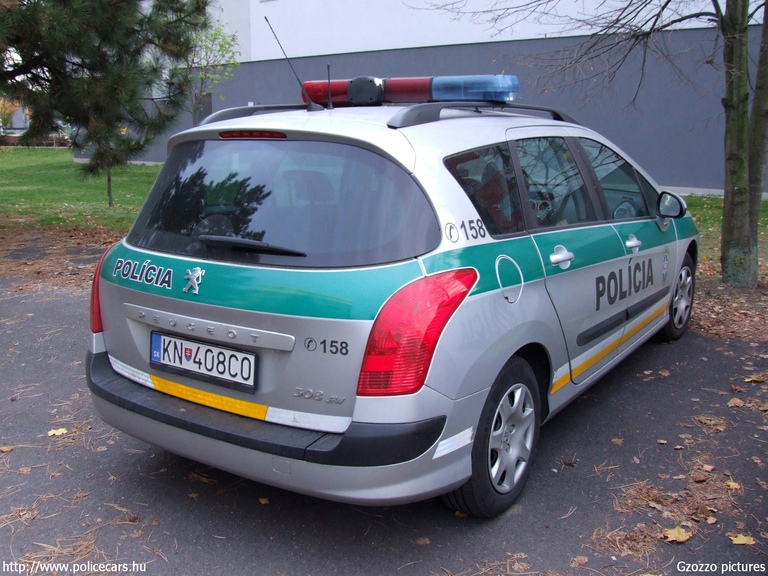 Peugeot 308 SW, fotó: Gzozzo pictures
Keywords: rendőrautó rendőr rendőrség szlovák Szlovákia KN-408CO police policecar Slovakia slovakian