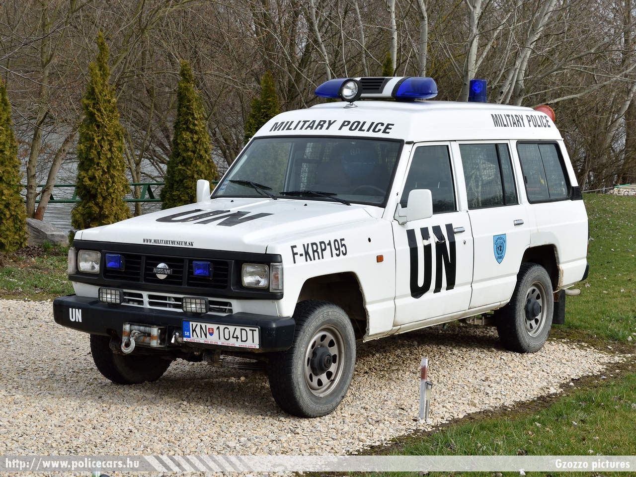 Nissan Patrol, fotó: Gzozzo pictures
Keywords: szlovák Szlovákia rendőr rendőrautó katonai rendőrség military police policecar UN ENSZ Slovakia slovakian KN-104DT