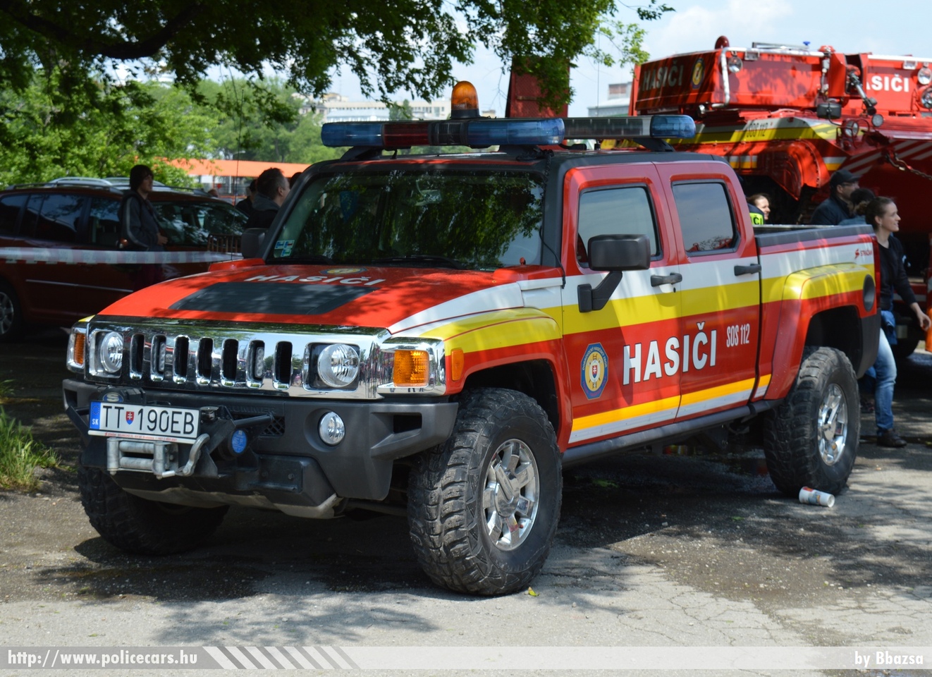 Hummer H3T, fotó: Bbazsa
Keywords: szlovák Szlovákia tûzoltó tûzoltóautó tûzoltóság fire firetruck Slovakia slovakian TT-190EB