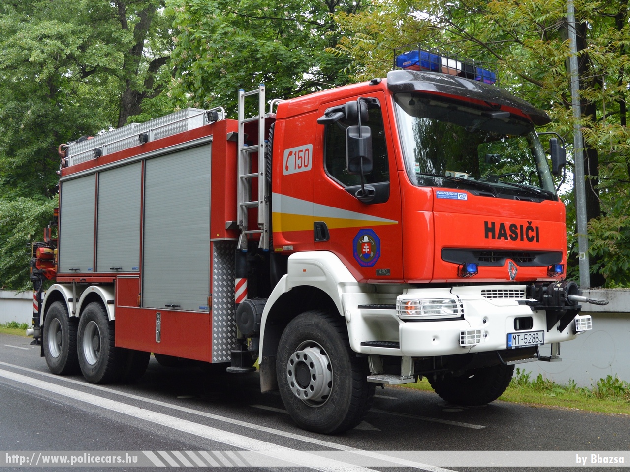 Renault Premium 420 WISS, fotó: Bbazsa 
Keywords: szlovák Szlovákia tûzoltó tûzoltóautó tûzoltóság fire firetruck Slovakia slovakian