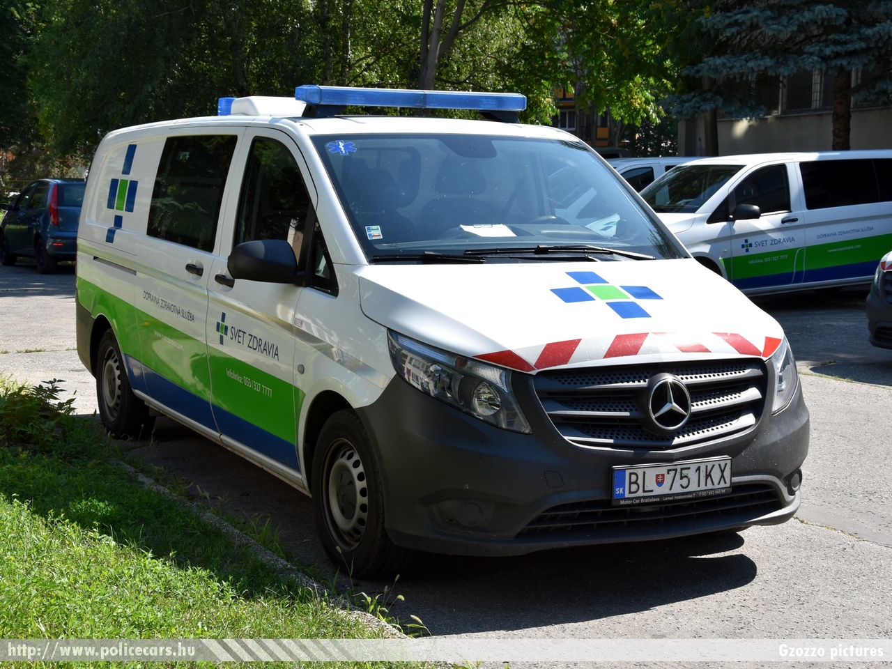 Mercedes Vito II facelift, fotó: Gzozzo pictures
Keywords: szlovák Szlovákia mentő mentőautó Slovakia slovakian ambulance BL-751KX