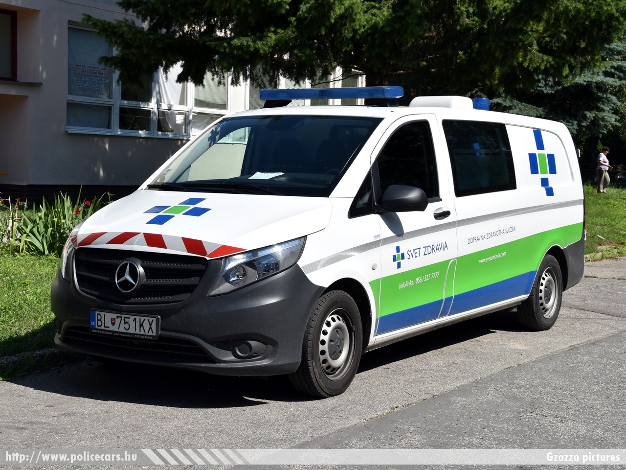 Mercedes Vito II facelift, fotó: Gzozzo pictures
Keywords: szlovák Szlovákia mentő mentőautó Slovakia slovakian ambulance BL-751KX