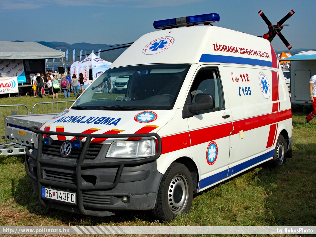 Volkswagen Transporter T5, fotó: BakosPhoto
Keywords: szlovák Szlovákia mentő mentőautó Slovakia slovakian ambulance BB-143FD
