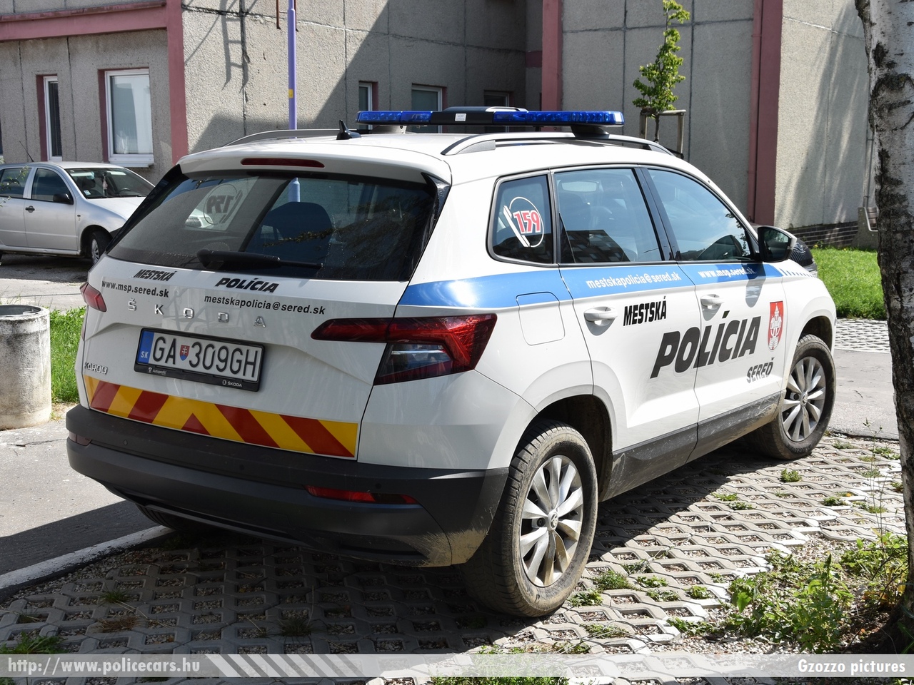 Skoda Karoq, Mestska Policia Sered, fotó: Gzozzo pictures
Keywords: szlovák Szlovákia rendőr rendőrautó rendőrség police policecar Slovakia slovakian