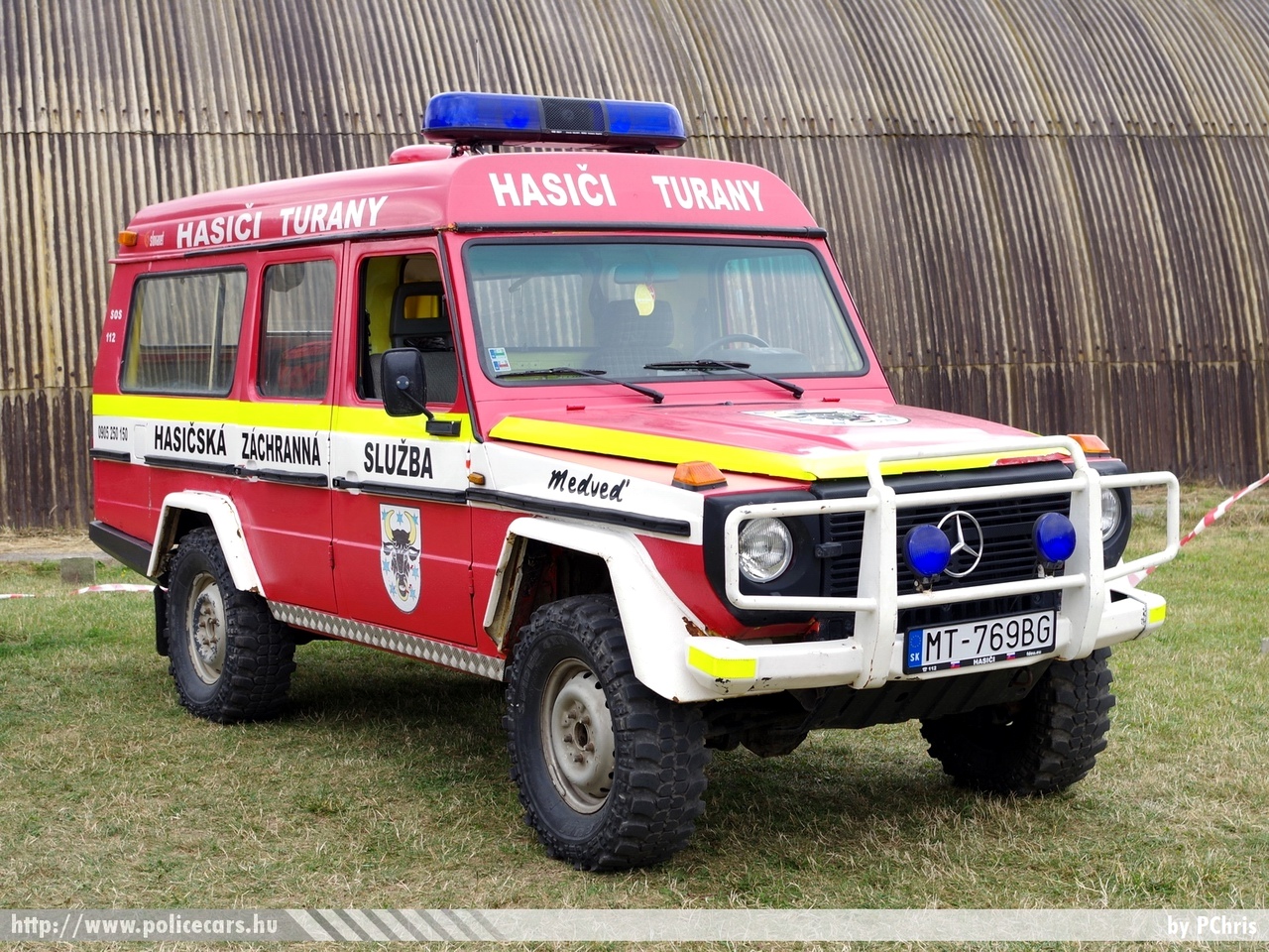 Mercedes G230, DHZ Turany, fotó: PChris
Keywords: Szlovákia szlovák tûzoltó tûzoltóautó tûzoltóság fire firetruck Slovakia slovakian
