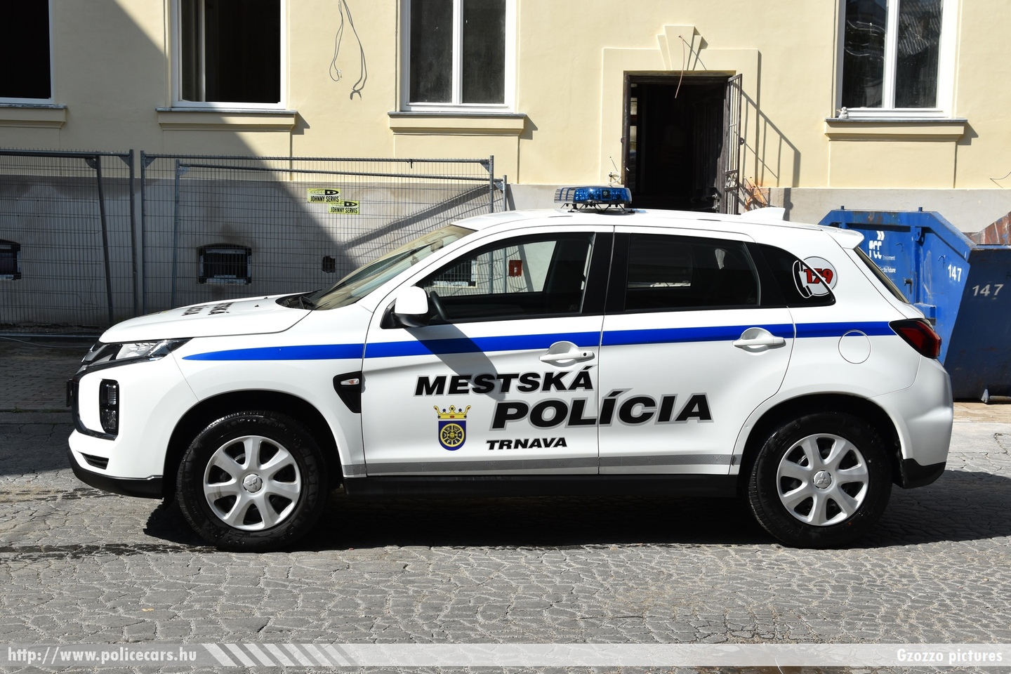 Mitsubishi Eclipse Cross, Mestská polícia mesta Trnavy (Municipal police Trnava), fotó: Gzozzo pictures
Keywords: szlovák Szlovákia rendőr rendőrautó rendőrség police policecar Slovakia slovakian