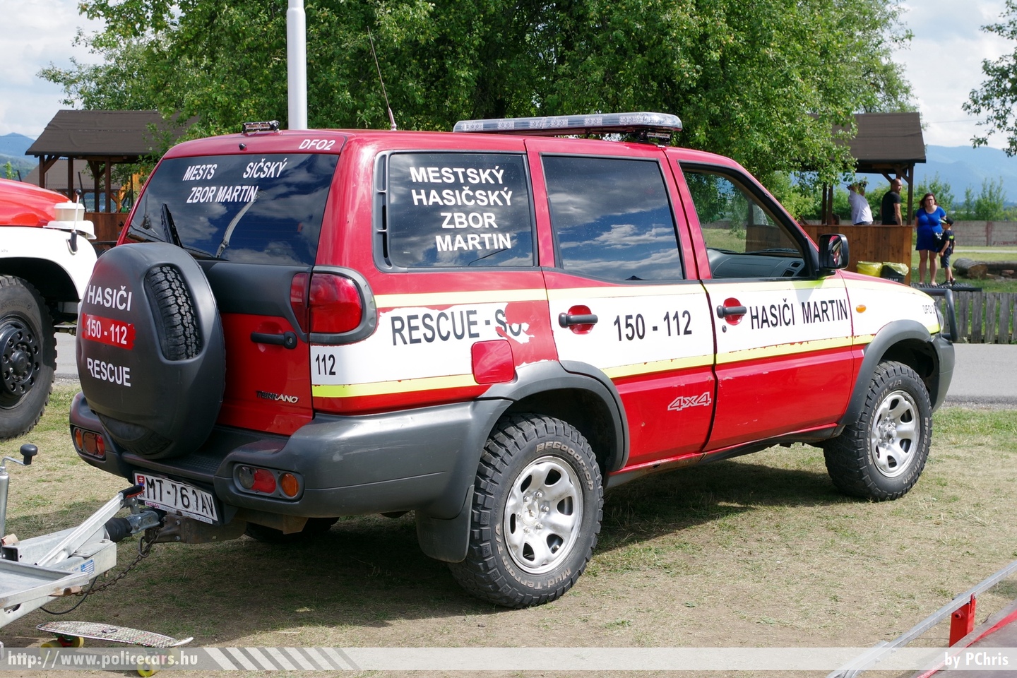 Nissan Terrano, Mestsky Hasicky Zbor Martin, fotó: PChris
Keywords: Szlovákia szlovák tûzoltó tûzoltóautó tûzoltóság fire firetruck Slovakia slovakian