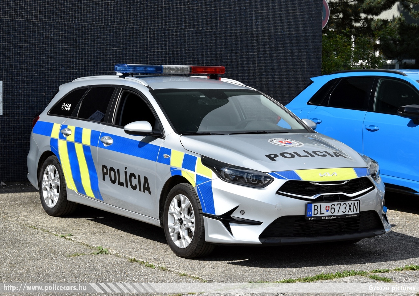Kia Ceed SW 1,5T-GDI, Polícia SR Bratislavsky kraj, fotó: Gzozzo pictures
Keywords: szlovák Szlovákia rendőr rendőrautó rendőrség police policecar Slovakia slovakian