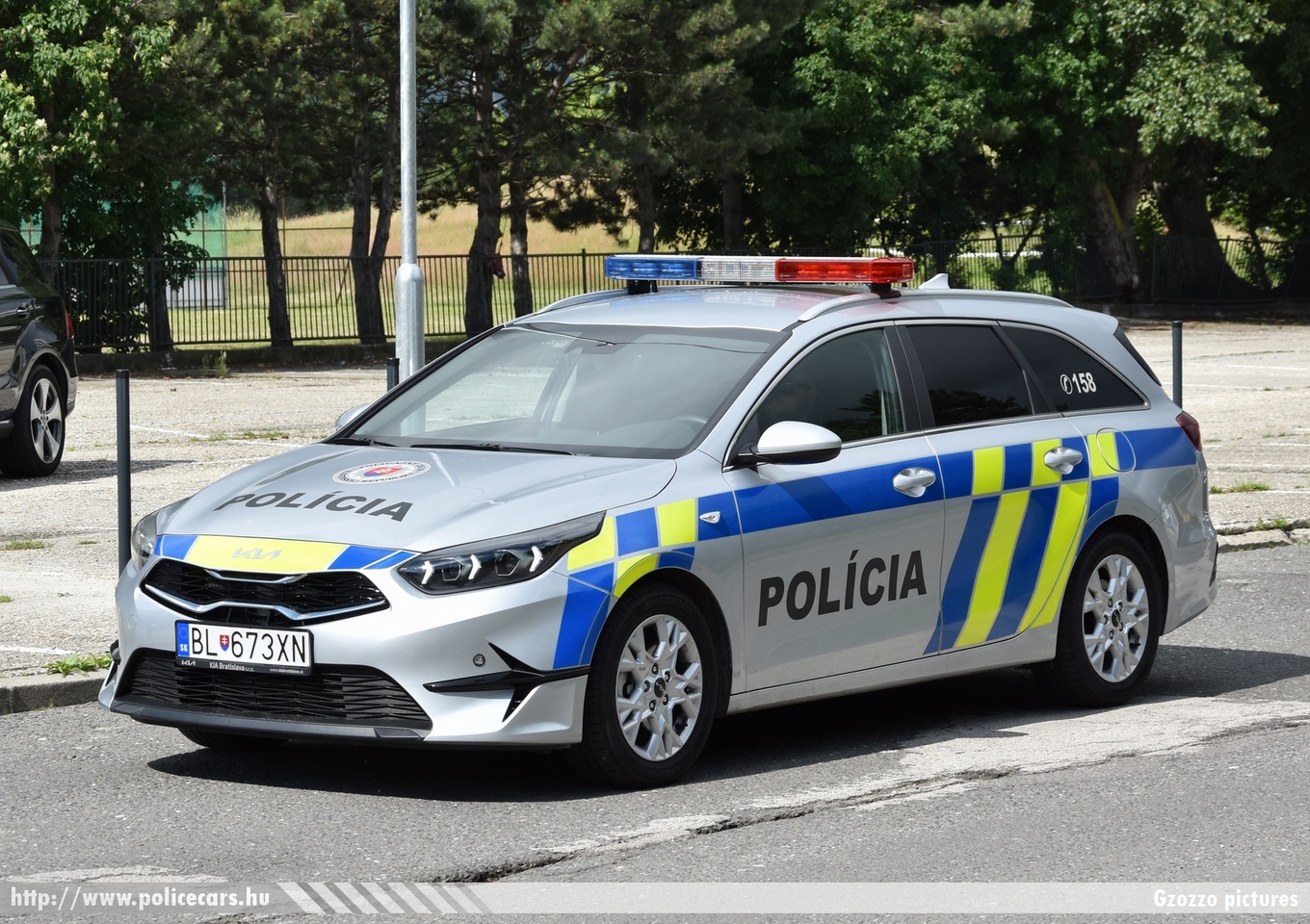 Kia Ceed SW 1,5T-GDI, Polícia SR Bratislavsky kraj, fotó: Gzozzo pictures
Keywords: szlovák Szlovákia rendőr rendőrautó rendőrség police policecar Slovakia slovakian
