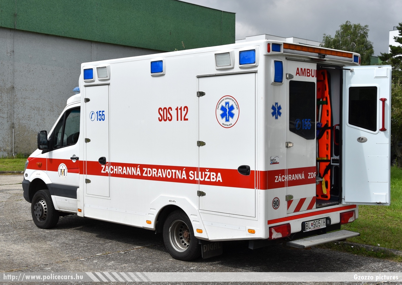 Mercedes Sprinter II facelift, Nemocnica svätého Michala, fotó: Gzozzo pictures
Keywords: szlovák Szlovákia mentő mentőautó Slovakia slovakian ambulance