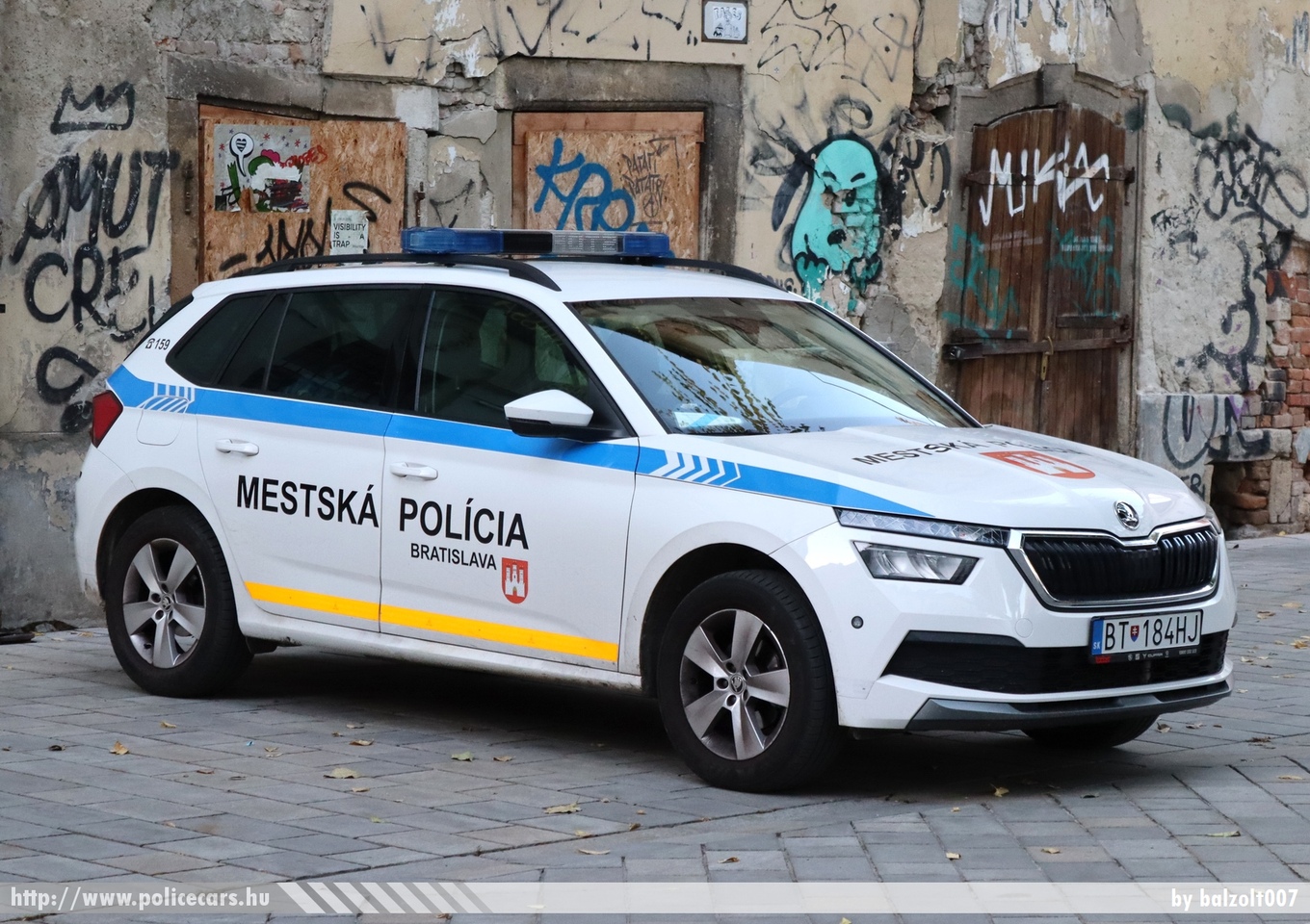 Skoda Kamiq, Mestska Policia Bratislava, fotó: balzolt007
Keywords: szlovák Szlovákia rendőr rendőrautó rendőrség police policecar Slovakia slovakian