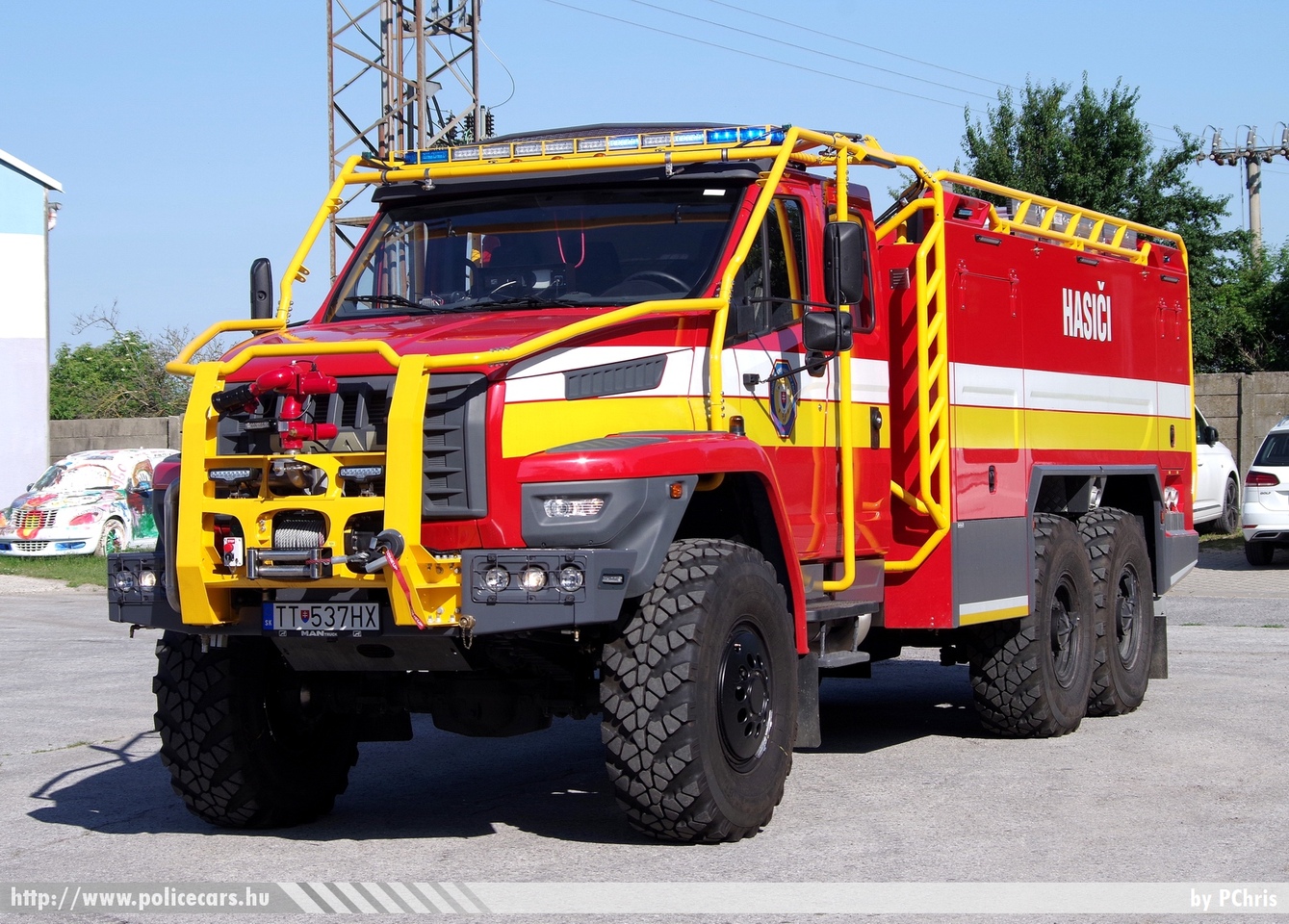 Ural 4320 6x6 CAS 30, Dobrovoľný hasičský zbor Pole Trnava, fotó: PChris
Keywords: Szlovákia szlovák tûzoltó tûzoltóautó tûzoltóság fire firetruck Slovakia slovakian