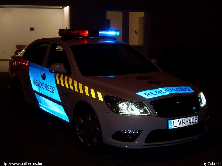 Skoda Octavia II RS, fotó: Cobra11
Keywords: rendőrség rendőr rendőrautó magyar Magyarország LVK-405 Hungary hungarian police policecar