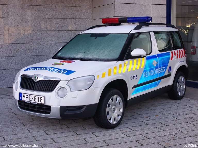 Skoda Yeti, fotó: PChris
Keywords: rendőrség rendőr rendőrautó magyar Magyarország MFE-818 Hungary hungarian police policecar