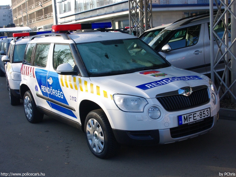 Skoda Yeti, fotó: PChris
Keywords: rendőrség rendőr rendőrautó magyar Magyarország MFE-853 Hungary hungarian police policecar
