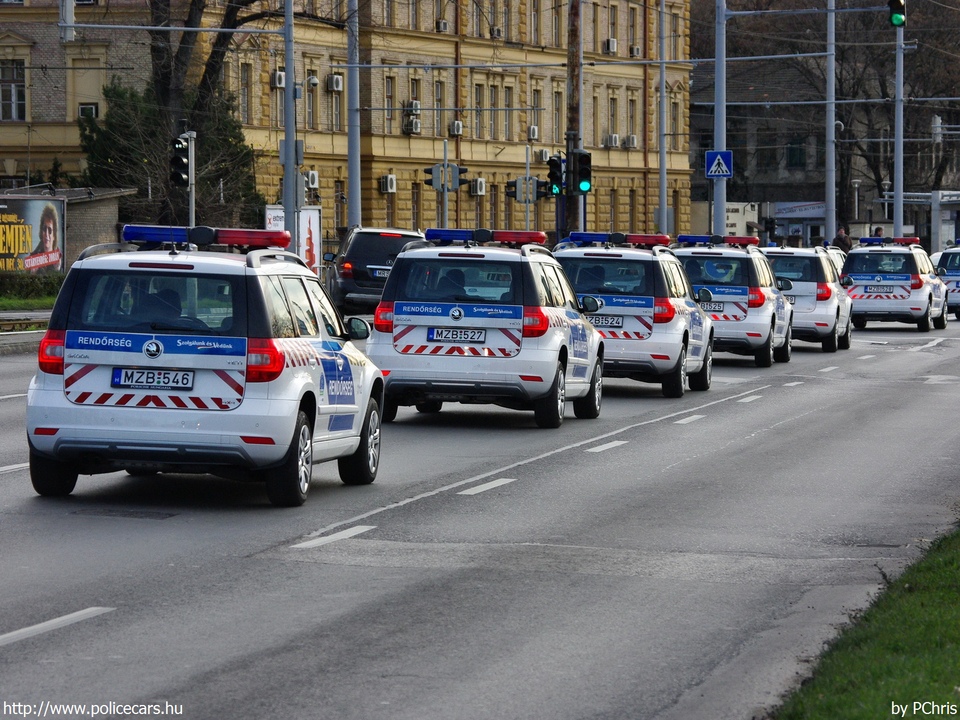 Skoda Yeti 2.0 CR TDI 4x4, fotó: PChris
Keywords: rendőr rendőrautó rendőrség magyar Magyarország MZB-546 Hungary hungarian police policecar