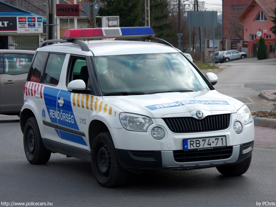 Skoda Yeti, fotó: PChris
Keywords: rendőrautó rendőrség rendőr magyar Magyarország RB74-71 Hungary hungarian police policecar
