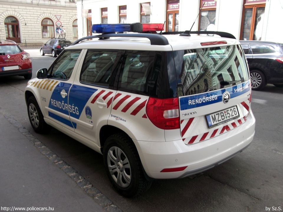 Skoda Yeti 2.0 CR TDI 4x4, fotó: Sz.S.
Keywords: rendőr rendőrautó rendőrség magyar Magyarország Hungary hungarian police policecar mzb-526