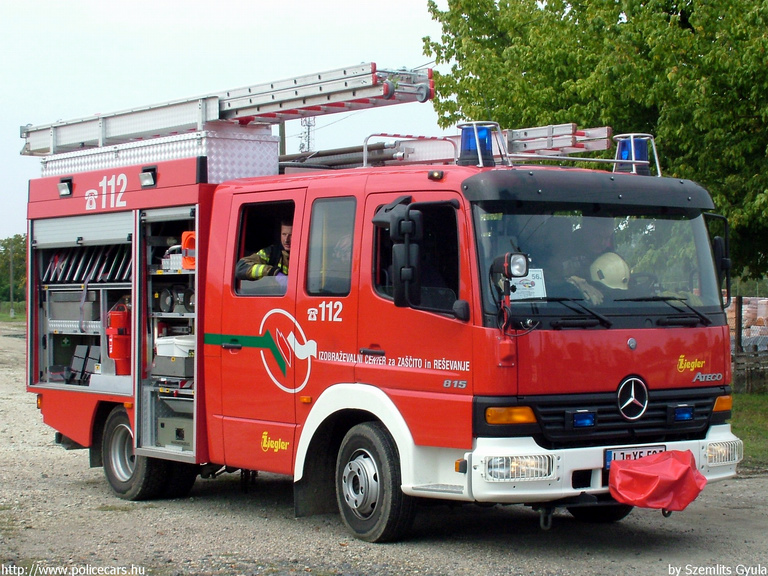 Mercedes Atego 815, fotó: Szemlits Gyula
Keywords: szlovén Szlovénia tûzoltóautó tûzoltóság tûzoltó slovenian Slovenia fire firetruck