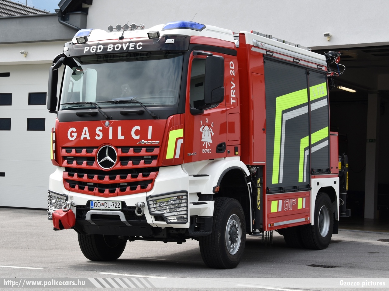 Mercedes Arocs 1840, Bovec, fotó: Gzozzo pictures 
Keywords: szlovén Szlovénia tûzoltóautó tûzoltóság tûzoltó slovenian Slovenia fire firetruck