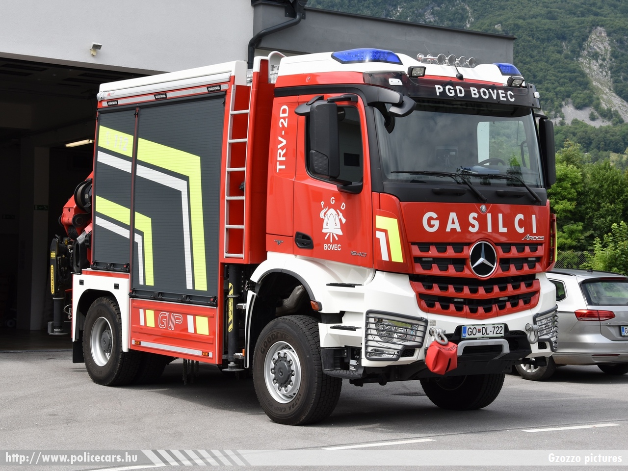 Mercedes Arocs 1840, Bovec, fotó: Gzozzo pictures 
Keywords: szlovén Szlovénia tûzoltóautó tûzoltóság tûzoltó slovenian Slovenia fire firetruck