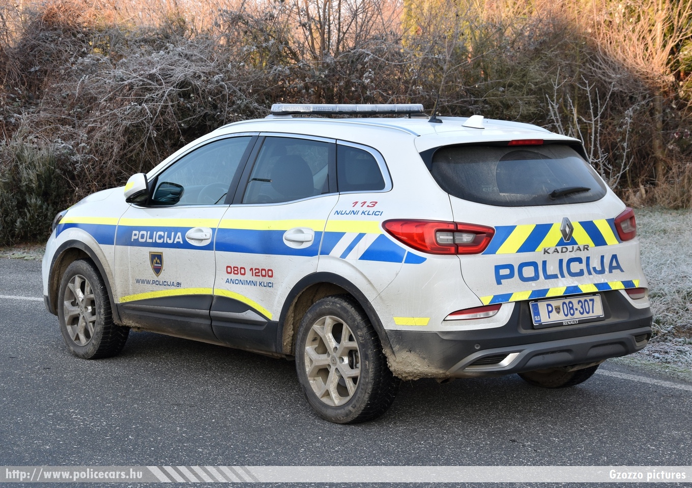 Renault Kadjar, fotó: Gzozzo pictures
Keywords: szlovén Szlovénia rendőr rendőrautó rendőrség police policecar Slovenia slovenian