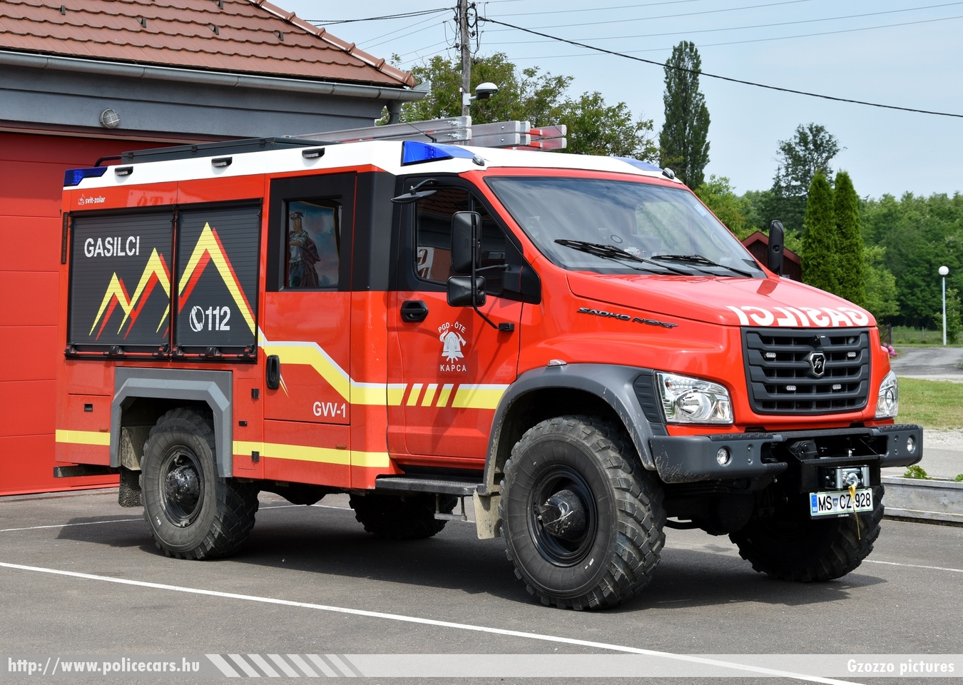 GAZ Sadko Next 4x4, Kapcai Önkéntes Tûzoltó Egyesület (PGD Kapca), fotó: Gzozzo pictures
Keywords: szlovén Szlovénia tûzoltóautó tûzoltóság tûzoltó slovenian Slovenia fire firetruck