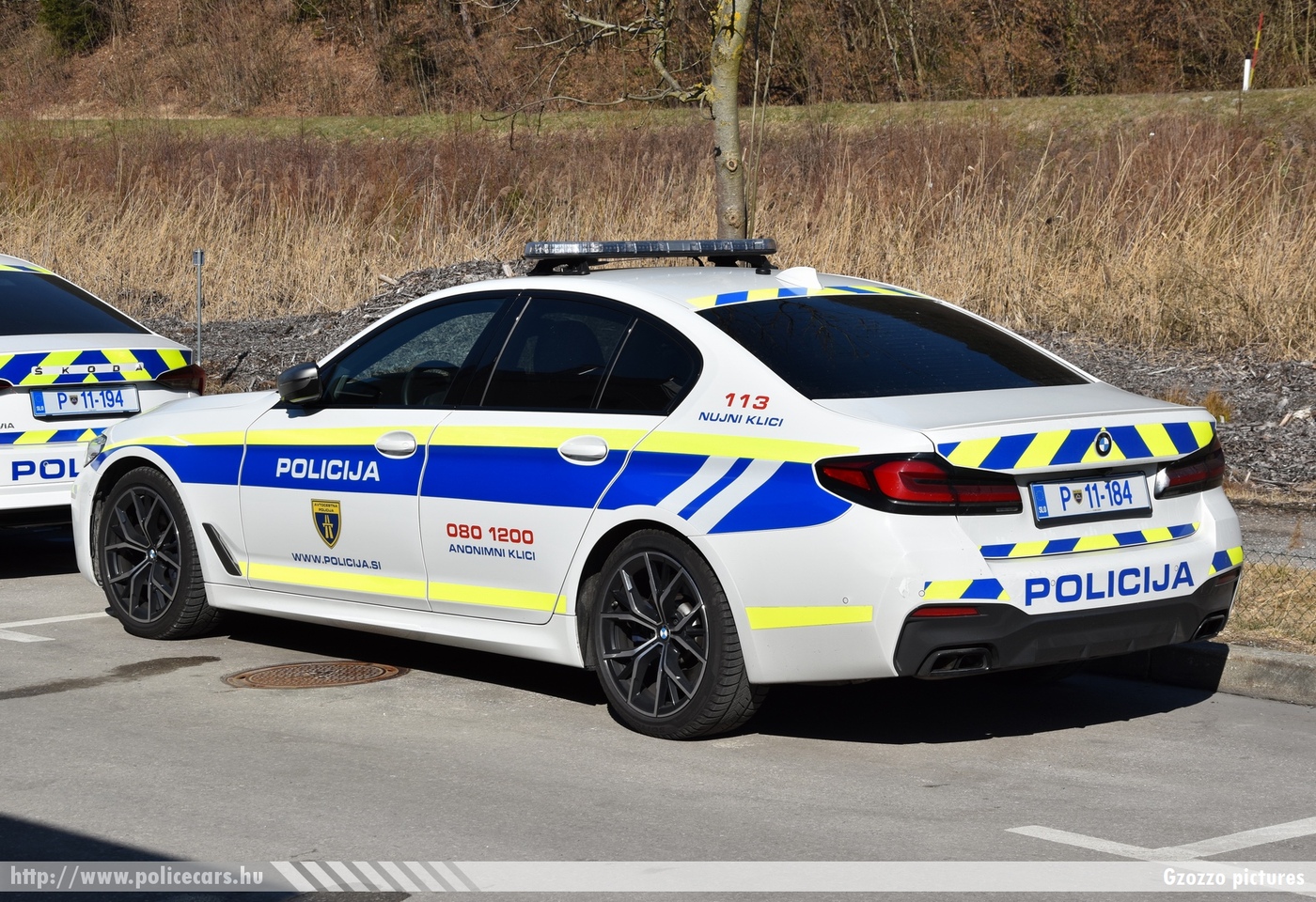 BMW M550i xDrive, Specializirana Enota Avtocestne Policije Ljubljana (Highway Police Department Ljubljana), fotó: Gzozzo pictures
Keywords: szlovén Szlovénia rendőr rendőrautó rendőrség police policecar Slovenia slovenian