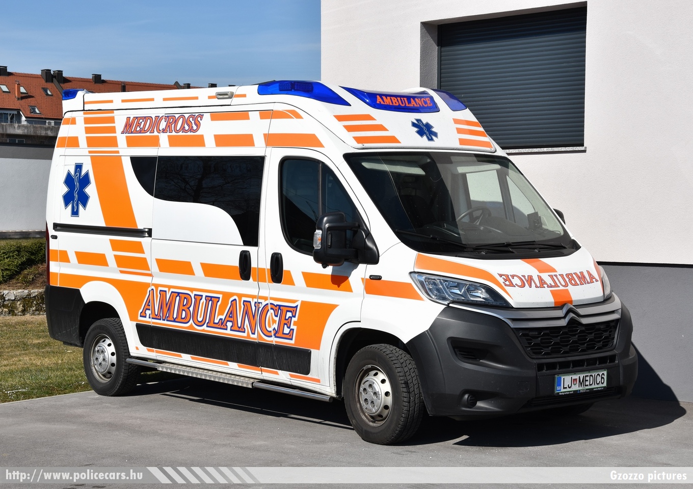 Citroen Jumper, Medicross d.o.o., fotó: Gzozzo pictures
Keywords: szlovén Szlovénia mentő mentőautó Slovenia slovenian ambulance