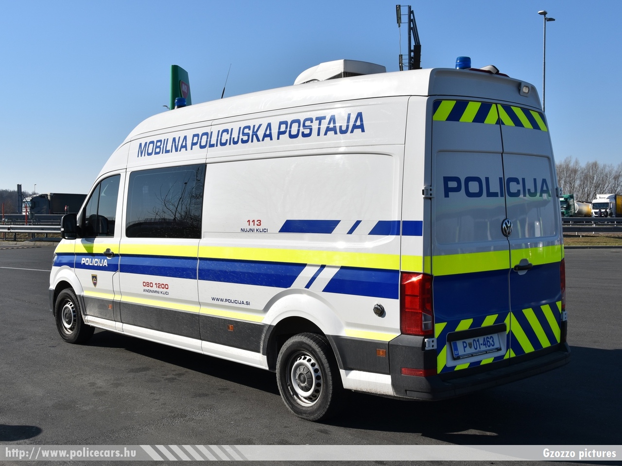 Volkswagen Crafter, Mobilna Policijska Postaja, fotó: Gzozzo pictures
Keywords: szlovén Szlovénia rendőr rendőrautó rendőrség police policecar Slovenia slovenian