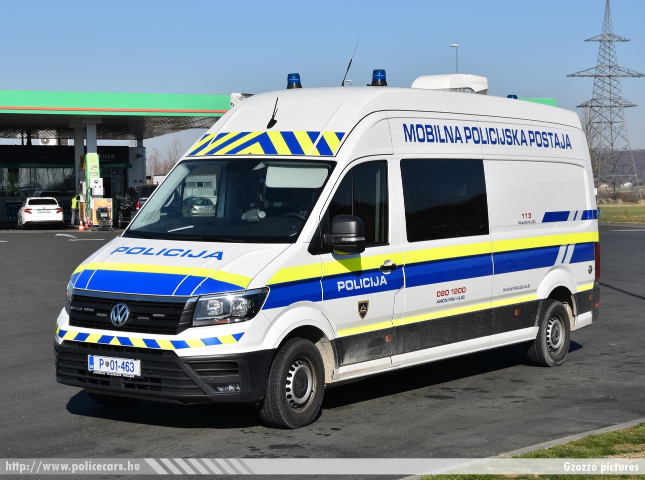 Volkswagen Crafter, Mobilna Policijska Postaja, fotó: Gzozzo pictures
Keywords: szlovén Szlovénia rendőr rendőrautó rendőrség police policecar Slovenia slovenian