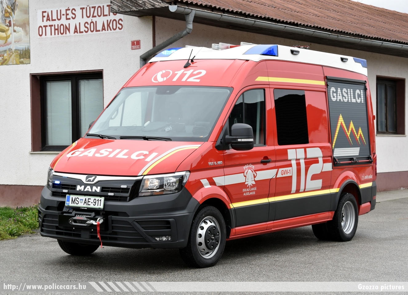 MAN TGE 6.180 GVV-1 Svit Zolar, Alsólakosi Önkéntes Tûzoltó Egyesület (PGD Dolnji Lakos), fotó: Gzozzo pictures
Keywords: szlovén Szlovénia tûzoltóautó tûzoltóság tûzoltó slovenian Slovenia fire firetruck