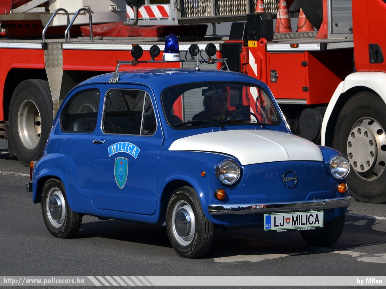 Fiat 750 Fico (1979), korábbi jugoszláv Milica, fotó: MBen
Keywords: szlovén Szlovénia rendőr rendőrautó rendőrség police policecar Slovenia slovenian