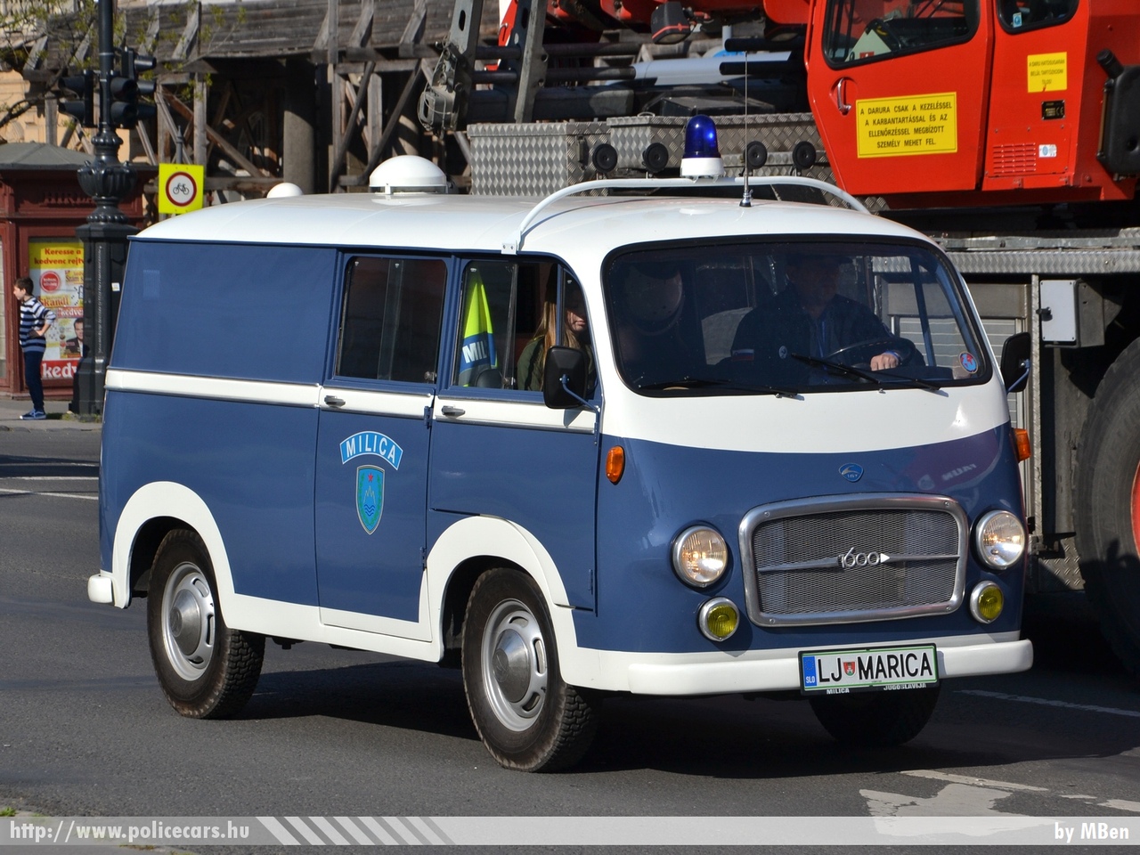 IMV 1600 1974, korábbi jugoszláv Milica, fotó: MBen
Keywords: szlovén Szlovénia rendőr rendőrautó rendőrség police policecar Slovenia slovenian