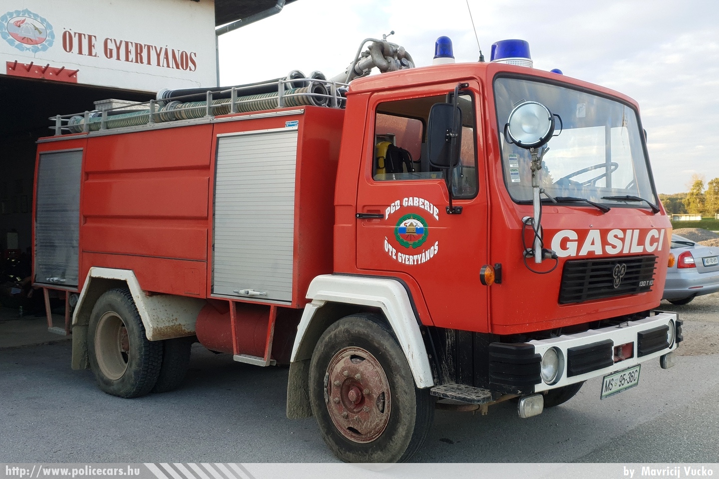 TAM 130 T10 GVC-1, , Önkéntes Tűzoltó Egyesület Gyertyános - Prostovoljno gasilsko drustvo Gaberje, fotó: Mavricij Vucko
Keywords: szlovén Szlovénia tûzoltóautó tûzoltóság tûzoltó slovenian Slovenia fire firetruck