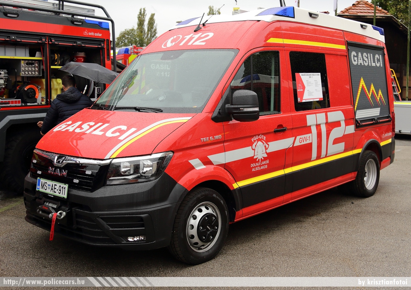 MAN TGE 6.180 GVV-1 Svit Zolar, Alsólakosi Önkéntes Tűzoltó Egyesület (PGD Dolnji Lakos), fotó: krisztianfotoi
Keywords: szlovén Szlovénia tûzoltóautó tûzoltóság tûzoltó slovenian Slovenia fire firetruck