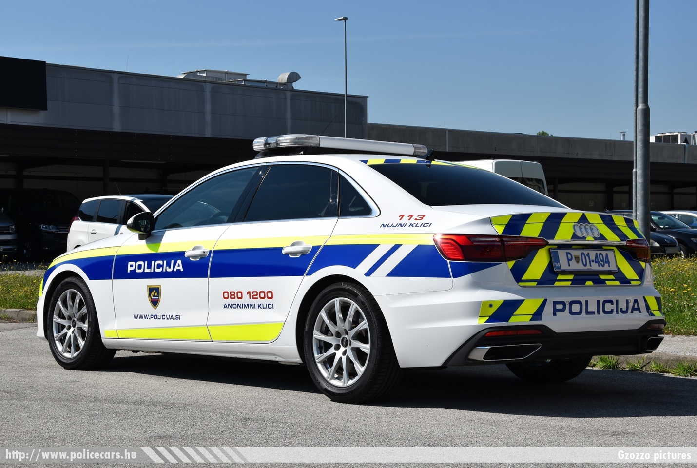 Audi A4 45 TFSI quattro, fotó: Gzozzo pictures
Keywords: szlovén Szlovénia rendőr rendőrautó rendőrség police policecar Slovenia slovenian policija