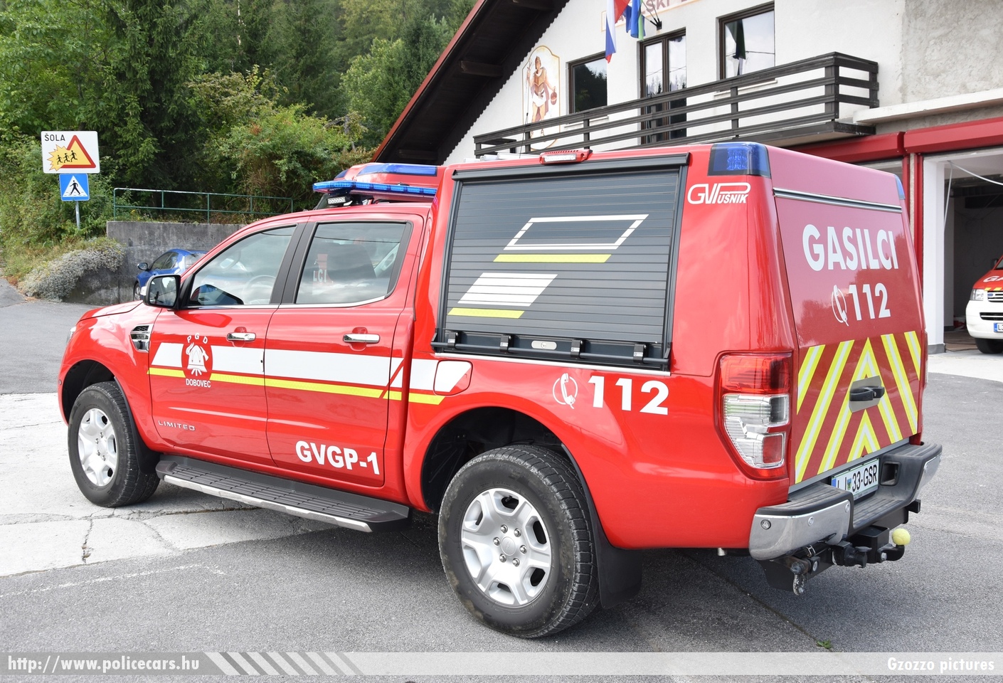 Ford Ranger 3.2 GVGP-1 (gasilsko vozilo za gašenje gozdnih požarov) GV Pusnik, PGD Dobovec, fotó: Gzozzo pictures
Keywords: szlovén Szlovénia tûzoltóautó tûzoltóság tûzoltó slovenian Slovenia fire firetruck