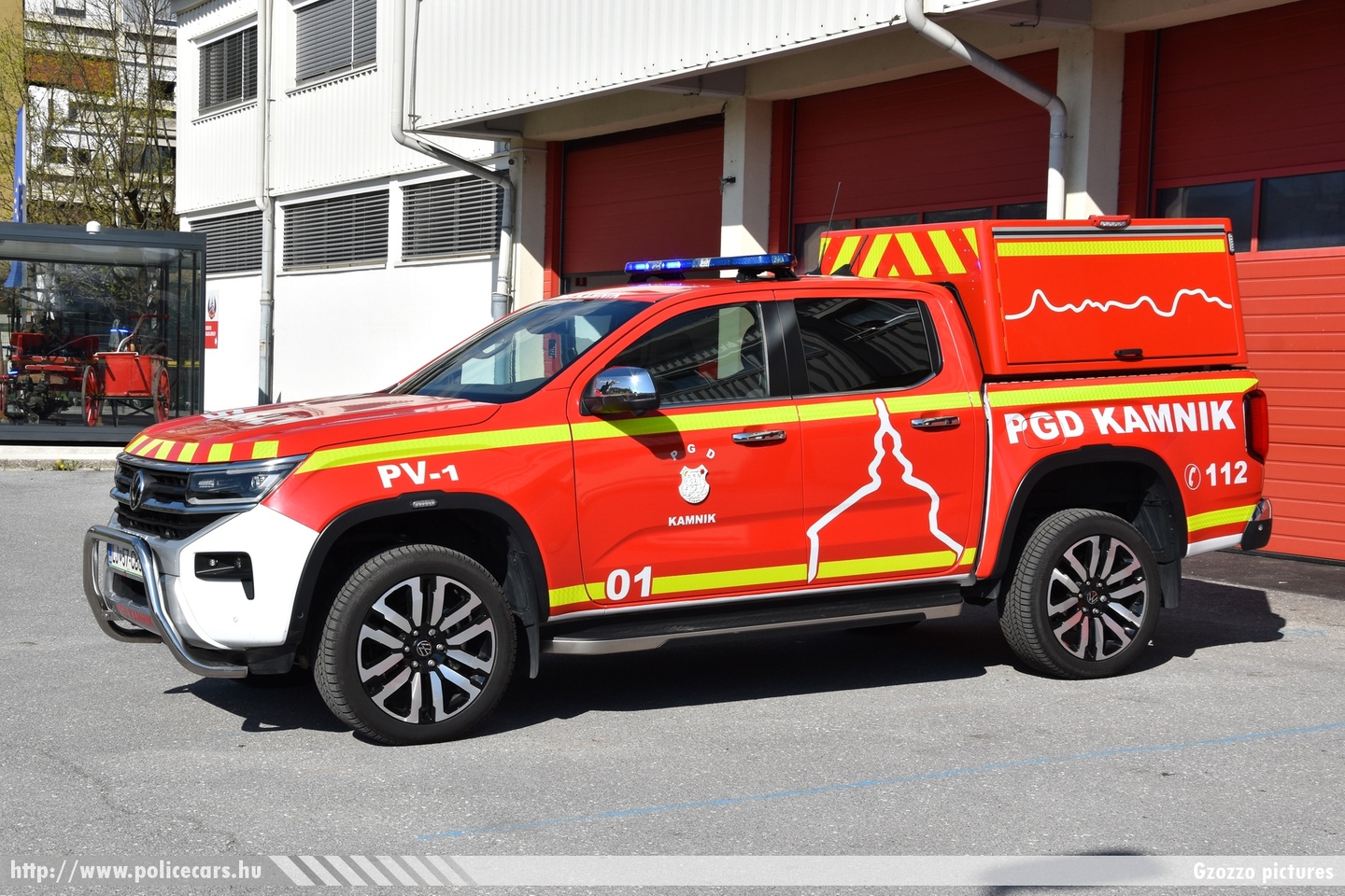 Volkswagen Amarok PV-1 (poveljnisko vozilo), PGD Kamnik, fotó: Gzozzo pictures
Keywords: szlovén Szlovénia tûzoltóautó tûzoltóság tûzoltó slovenian Slovenia fire firetruck