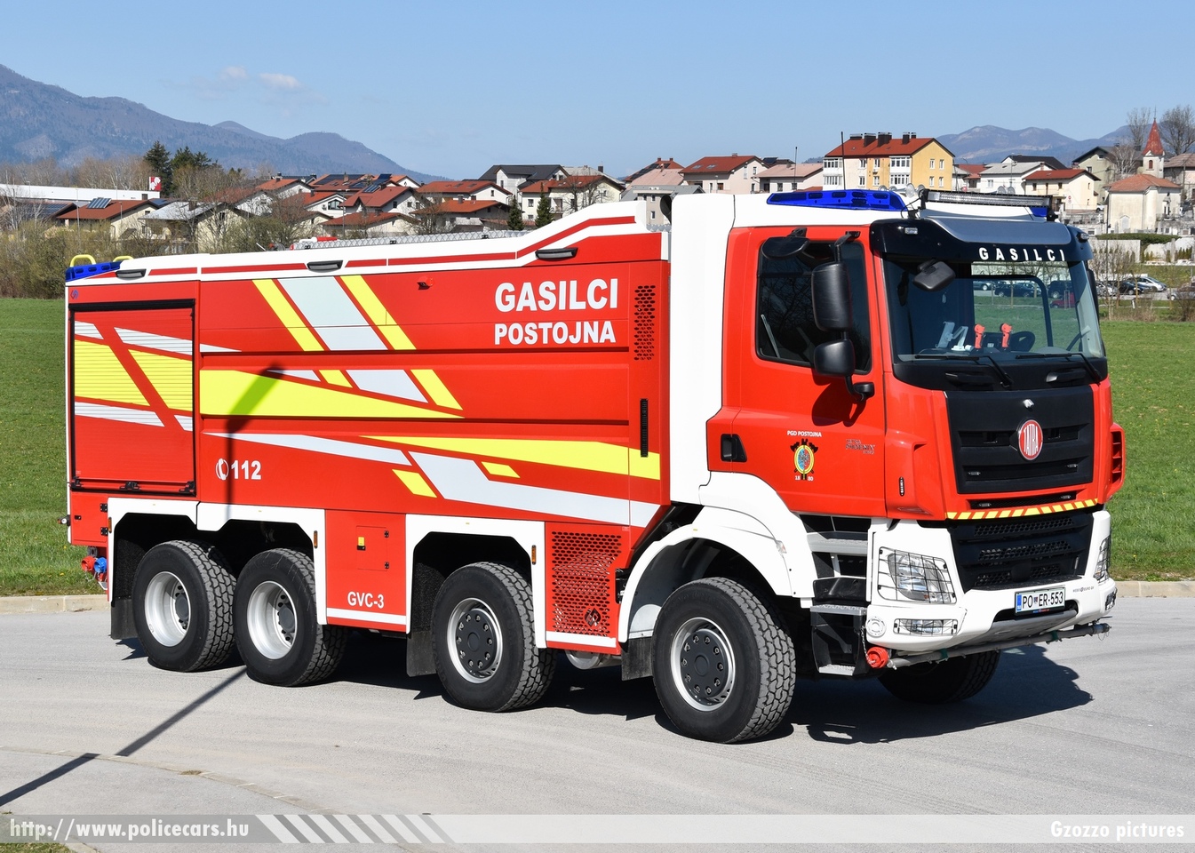Tatra Phoenix GVC-3 (gasilsko vozilo s cisterno) Webo, PGD Postojna, fotó: Gzozzo pictures
Keywords: szlovén Szlovénia tûzoltóautó tûzoltóság tûzoltó slovenian Slovenia fire firetruck