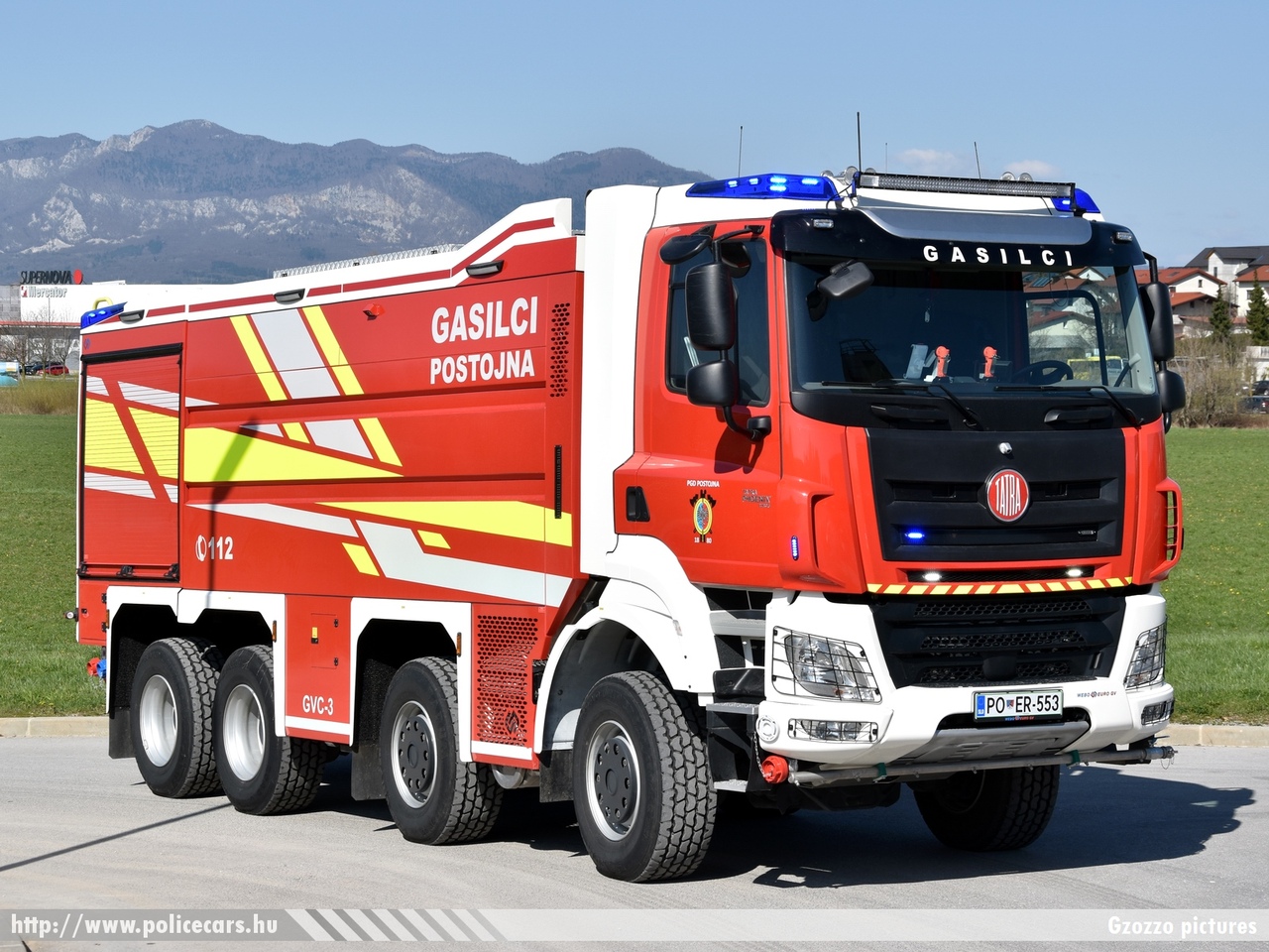 Tatra Phoenix GVC-3 (gasilsko vozilo s cisterno) Webo, PGD Postojna, fotó: Gzozzo pictures
Keywords: szlovén Szlovénia tûzoltóautó tûzoltóság tûzoltó slovenian Slovenia fire firetruck