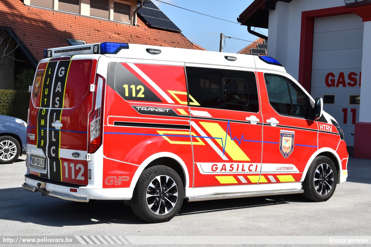 Ford Transit Custom HTRV (Hitro tehnično reševalno vozilo) GV Pusnik, PGD Ljutomer, fotó: Gzozzo pictures
Keywords: szlovén Szlovénia tûzoltóautó tûzoltóság tûzoltó slovenian Slovenia fire firetruck