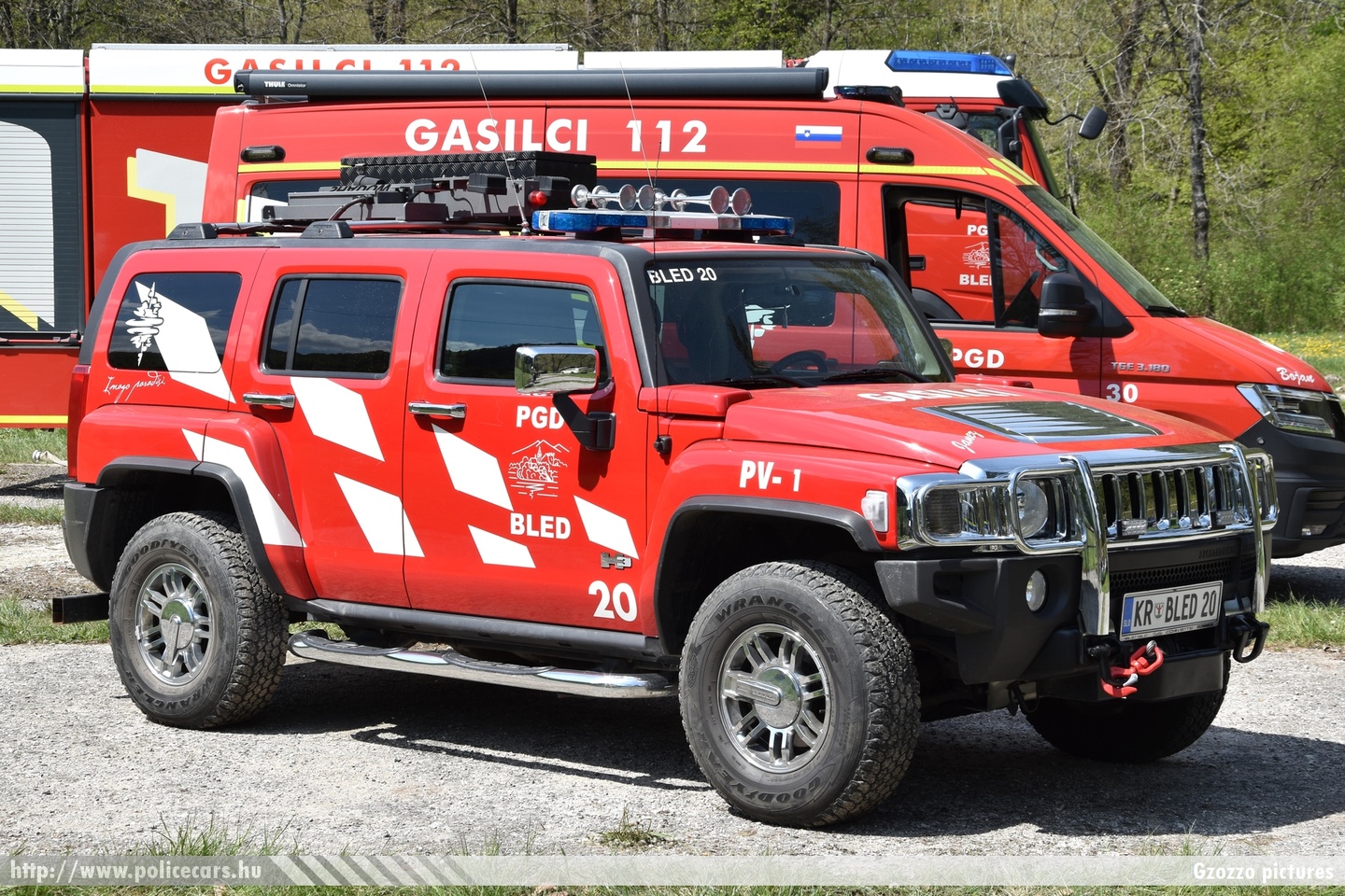 Hummer H3 PV-1, PGD Bled, fotó: Gzozzo pictures 
Keywords: szlovén Szlovénia tûzoltóautó tûzoltóság tûzoltó slovenian Slovenia fire firetruck