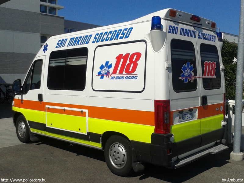 Fiat Ducato, fotó: Ambucar
Keywords: mentő mentőautó San Marino marinói