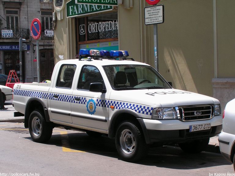 Ford Ranger, fotó: Kaposi Ákos
Keywords: rendőr rendőrautó rendőrség spanyol Spanyolország