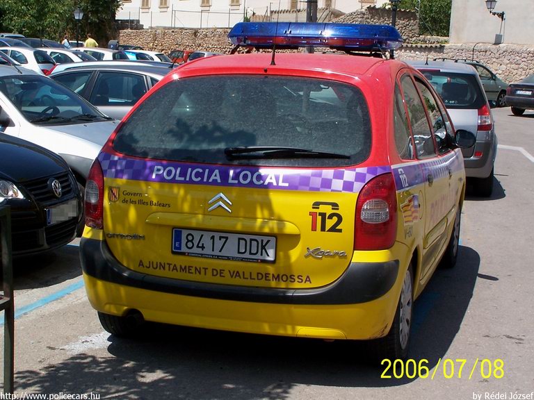 Citroen Xsara Picasso, fotó: Rédei József
Keywords: rendőr rendőrautó rendőrség spanyol Spanyolország