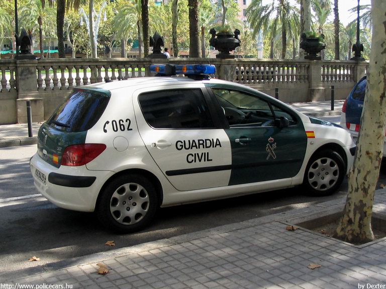 Peugeot 307, fotó: Dexter
Keywords: rendőr rendőrautó rendőrség spanyol Spanyolország